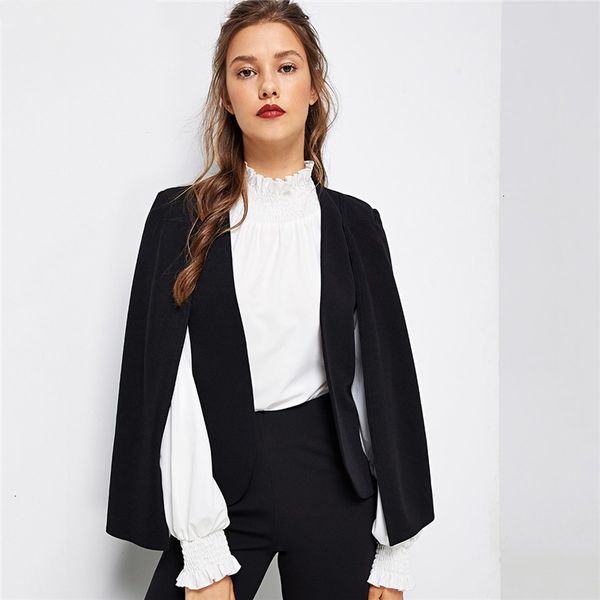 черный blazer пончо управление леди streetwear плаща open front осень элегантный современные леди workwear женщины пальто верхняя одежда, White;black
черный blazer пончо управление леди streetwear плаща open front осень элегантный современные леди workwear женщины пальто верхняя одежда, White;black