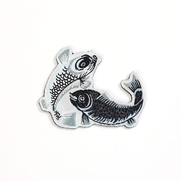 2019 new fashion accessories embroidery cloth sticker pisces home textile patch decoration 2 color spot, Black
2019 new fashion accessories embroidery cloth sticker pisces home textile patch decoration 2 color spot, Black