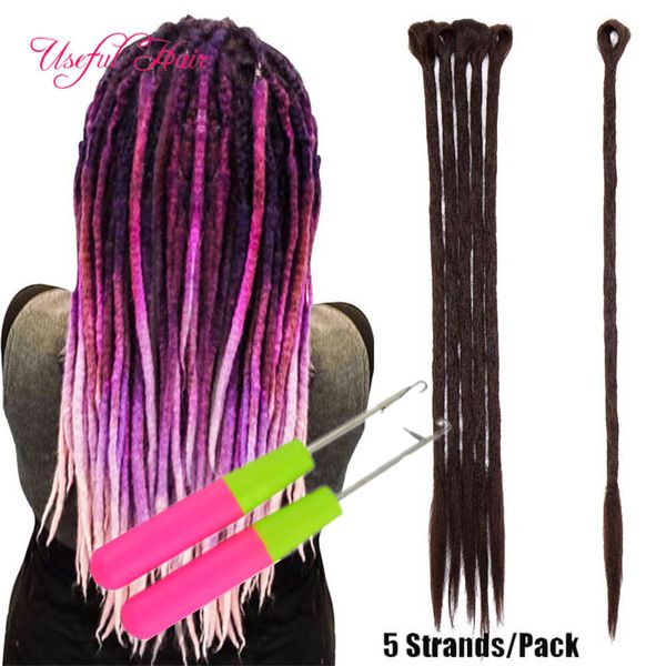 24inch ручного dreadlocks extensions волоса розовый синий ombre блондинка ошибка красный крючок волос 1 прядь синтетическое вязание кос воло, Black
24inch ручного dreadlocks extensions волоса розовый синий ombre блондинка ошибка красный крючок волос 1 прядь синтетическое вязание кос воло, Black