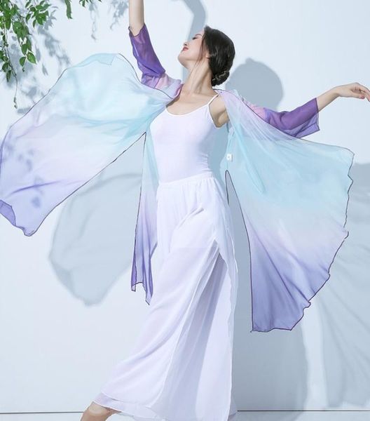 women folk dance yangko dance costume light tencel long blouse purple gradient shirt two layerss harem pant fairy lady dancewear, Black;red
women folk dance yangko dance costume light tencel long blouse purple gradient shirt two layerss harem pant fairy lady dancewear, Black;red