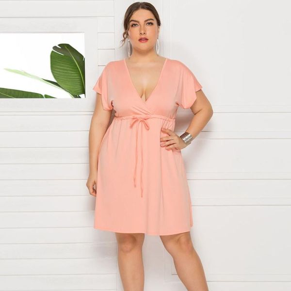 женщины пляжное платье плюс размер high street платья sexy solid color с коротким рукавом глубокий v-образным вырезом платье vestidos verano, Black;gray
женщины пляжное платье плюс размер high street платья sexy solid color с коротким рукавом глубокий v-образным вырезом платье vestidos verano, Black;gray