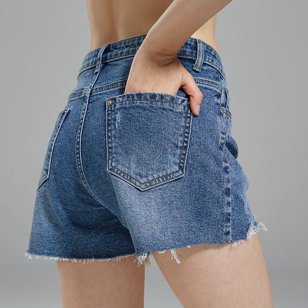 women's shorts brief relate denim woman washed durable mid waist pockets embroidery tassels sanding edge skinny cut summer, White;black
women's shorts brief relate denim woman washed durable mid waist pockets embroidery tassels sanding edge skinny cut summer, White;black
