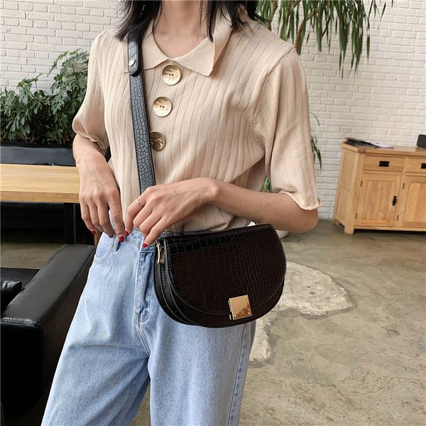 2020 new fashion saddle bag ladies simple solid color korean crossbody bag retro casual shoulder women's
2020 new fashion saddle bag ladies simple solid color korean crossbody bag retro casual shoulder women's