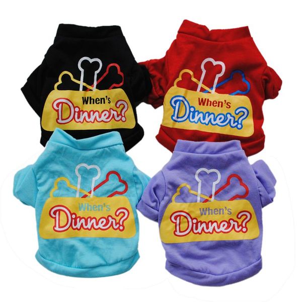 dog shirt spring summer colorful short sleeves new small medium pet cotton t-shirt bone pattern clothes for dogs
dog shirt spring summer colorful short sleeves new small medium pet cotton t-shirt bone pattern clothes for dogs