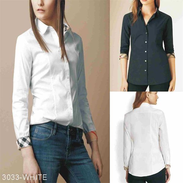 brand women's casual shirt women's long sleeve stripe slim women's t-shirt new fashion plaid #c012, White
brand women's casual shirt women's long sleeve stripe slim women's t-shirt new fashion plaid #c012, White