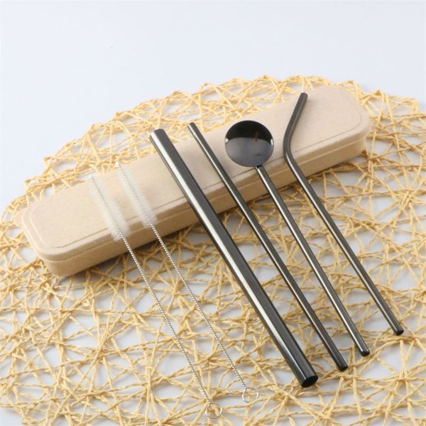 6pcs stainless steel straws black metal straw reusable straw tubule eco friendly drinking tube + box cleaner brush bar accessory
6pcs stainless steel straws black metal straw reusable straw tubule eco friendly drinking tube + box cleaner brush bar accessory