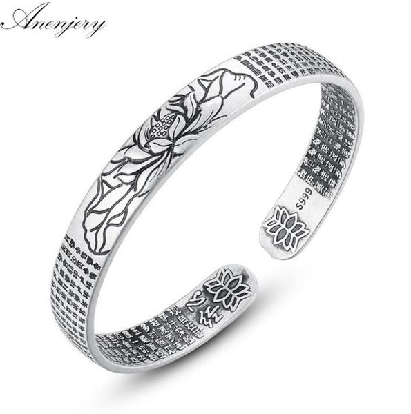 anenjery vintage 925 sterling silver buddha lotus baltic buddhist scriptures thai silver cuff bracelets & bangles s-b96, Golden;silver
anenjery vintage 925 sterling silver buddha lotus baltic buddhist scriptures thai silver cuff bracelets & bangles s-b96, Golden;silver