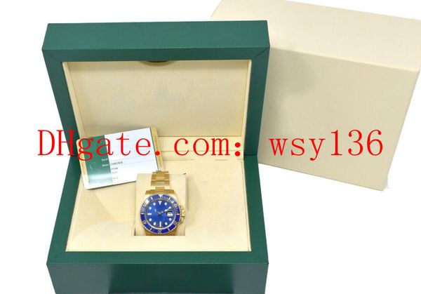luxury 116618 men's watch 18k yellow gold ceramic bezel blue dial asia 2813 movement automatic mens watches original box, Slivery;brown
luxury 116618 men's watch 18k yellow gold ceramic bezel blue dial asia 2813 movement automatic mens watches original box, Slivery;brown