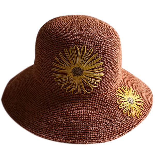 new summer straw hat ladies wide brim floppy beach hat sun cap female handmade embroidery flowers summer basin cap foldable, Blue;gray
new summer straw hat ladies wide brim floppy beach hat sun cap female handmade embroidery flowers summer basin cap foldable, Blue;gray