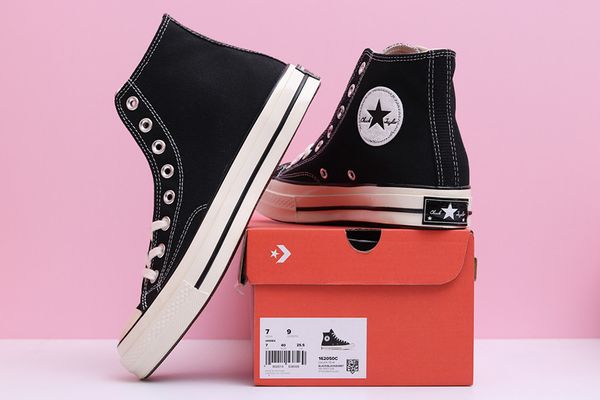 2019 new 10s all high classic canvas shoes skateboard sneakers men's women's designer casual shoes fashion sports trainers size 35, Black
2019 new 10s all high classic canvas shoes skateboard sneakers men's women's designer casual shoes fashion sports trainers size 35, Black