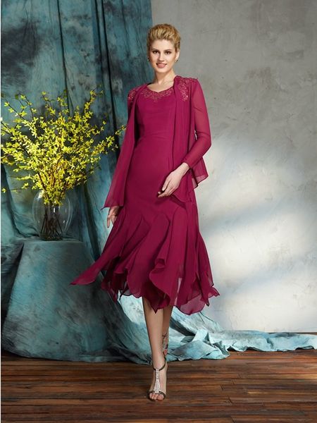 tea length mother of the bride dresses for weddings with bolero jacket plus size lace mothers dress evening gowns, Black;red
tea length mother of the bride dresses for weddings with bolero jacket plus size lace mothers dress evening gowns, Black;red