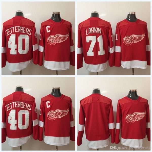 # 71 dylan larkin 2017-2018 сезон мужские красные крылья # 40 хенрик zetterberg #blank красная новая команда хоккейные трикотажки s-3xl бесп, Black;red
# 71 dylan larkin 2017-2018 сезон мужские красные крылья # 40 хенрик zetterberg #blank красная новая команда хоккейные трикотажки s-3xl бесп, Black;red