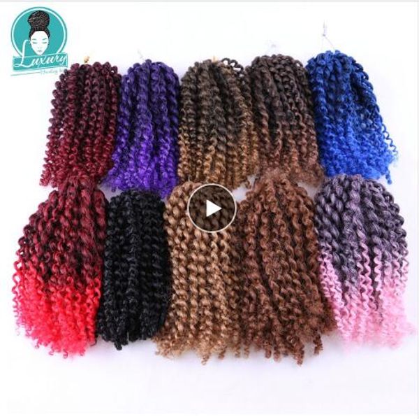 3шт 60 прядей kanekalon синтетические объемные волосы 8 дюймов mali bob afro bohemian twist kinky вьющиеся вязаные косы, Black
3шт 60 прядей kanekalon синтетические объемные волосы 8 дюймов mali bob afro bohemian twist kinky вьющиеся вязаные косы, Black