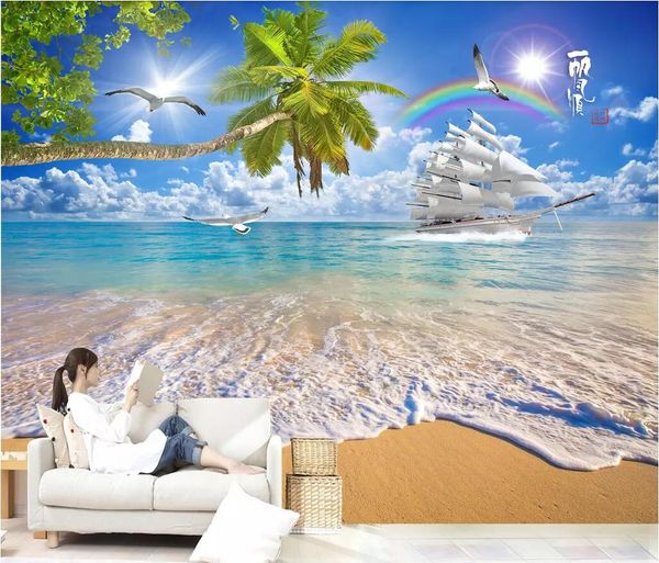 3d room wallpaper cloth custom p mural smooth sailing coconut tree beach spray 3d landscape tv background wall wallpaper for walls 3 d
3d room wallpaper cloth custom p mural smooth sailing coconut tree beach spray 3d landscape tv background wall wallpaper for walls 3 d