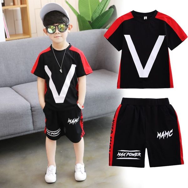 boys clothes summer sets 2020 new casual o-neck fashion short sleeve t-shirt shorts 2pcs children boys sports suit, White
boys clothes summer sets 2020 new casual o-neck fashion short sleeve t-shirt shorts 2pcs children boys sports suit, White