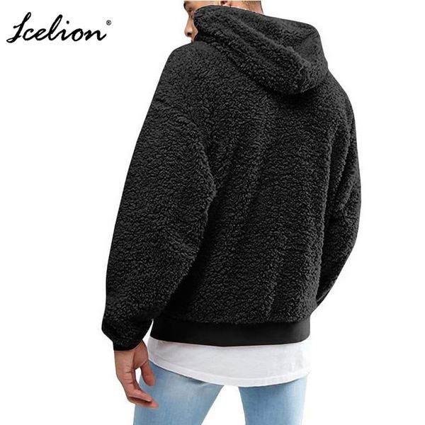 icelion 2019 street hoodies men fluff sweatshirt solid autumn hooded sportswear fashion slim fit pullover hip hop tracksuit, Black
icelion 2019 street hoodies men fluff sweatshirt solid autumn hooded sportswear fashion slim fit pullover hip hop tracksuit, Black