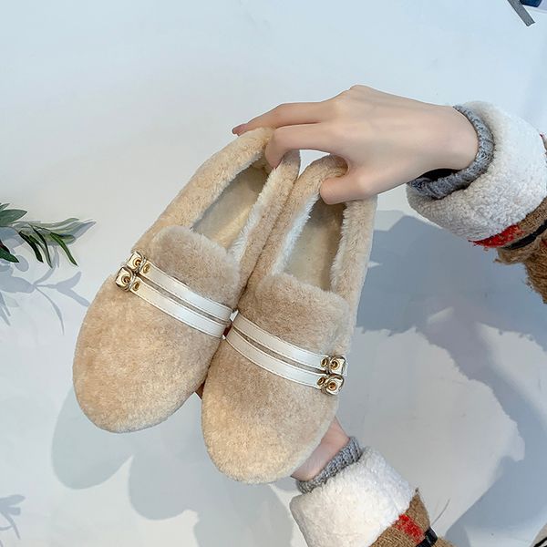 women boat shoe women's winter shoes buckle strap round toe loafers fur modis casual female sneakers shallow mouth 2019 new, Black
women boat shoe women's winter shoes buckle strap round toe loafers fur modis casual female sneakers shallow mouth 2019 new, Black