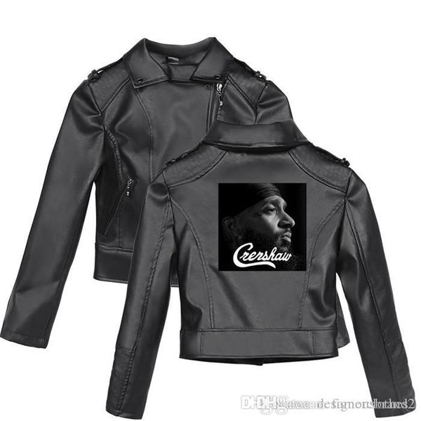 nipsey hussle pattern print with zipper leather jacket plus size long sleeve female coat teenager style, Black
nipsey hussle pattern print with zipper leather jacket plus size long sleeve female coat teenager style, Black