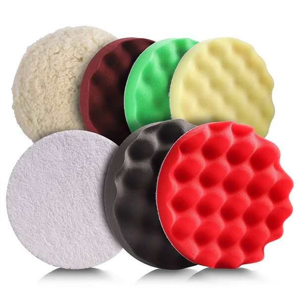 polishing pads,7 pcs 7 inch(180mm) buffing and polishing pads kit, perfect for car, metal, ceramics polishing, sanding and waxin
polishing pads,7 pcs 7 inch(180mm) buffing and polishing pads kit, perfect for car, metal, ceramics polishing, sanding and waxin