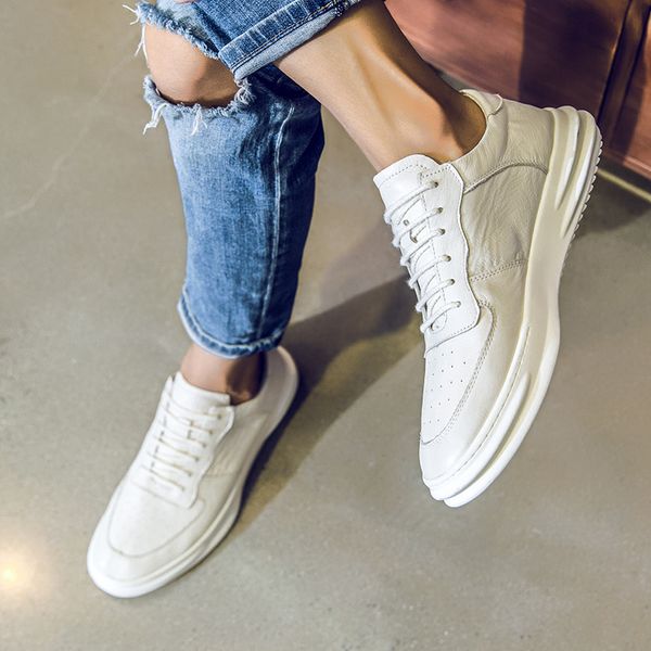 oxfords shoes men's casual shoes soft fashion walking genuine leather comfortable flats breathable men lace-up hand-made, Black
oxfords shoes men's casual shoes soft fashion walking genuine leather comfortable flats breathable men lace-up hand-made, Black