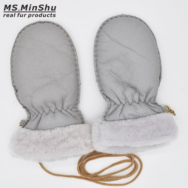 ms.minshu kids gloves sheepskin fur mittens children leather gloves child winter warm 100% genuine sheepskin fur mitts, Blue;gray
ms.minshu kids gloves sheepskin fur mittens children leather gloves child winter warm 100% genuine sheepskin fur mitts, Blue;gray