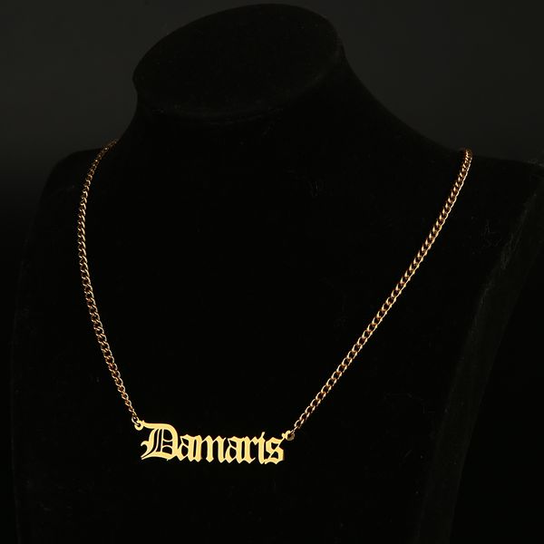 stainless steel choker custom name necklace personalized jewelry men handmade nameplate pendant necklaces women friend gift, Silver
stainless steel choker custom name necklace personalized jewelry men handmade nameplate pendant necklaces women friend gift, Silver