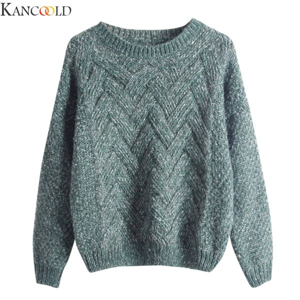 women's sweaters kancoold korean fashion ladies full sleeve women knitting sweater solid o-neck pullover and jumper loose, White;black
women's sweaters kancoold korean fashion ladies full sleeve women knitting sweater solid o-neck pullover and jumper loose, White;black