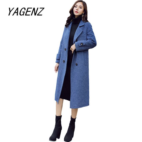 korean winter women wool long jacket fashion slim elegant ladies warm overcoat solid color female high grade popular woolen coat, Black
korean winter women wool long jacket fashion slim elegant ladies warm overcoat solid color female high grade popular woolen coat, Black