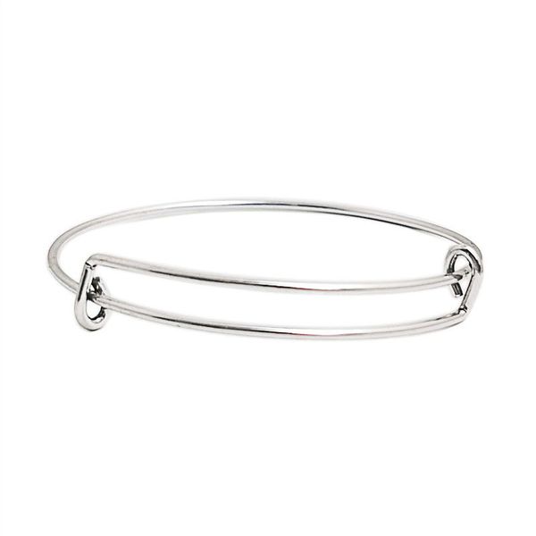 9 colors silver gold color adjustable wire bangle charm bracelets for women girl diy jewelry making, Black
9 colors silver gold color adjustable wire bangle charm bracelets for women girl diy jewelry making, Black