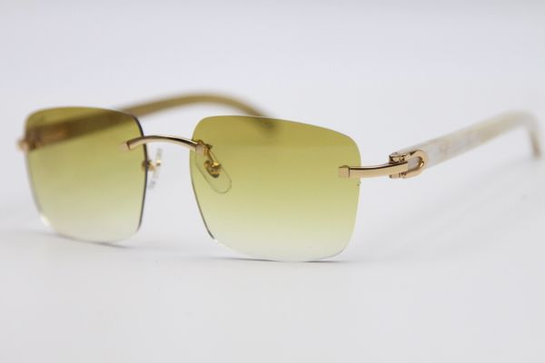 2020 natural fashion white buffalo glasses horn sunglasses rimless men popular 8300816 genuine new women frame size:54-18-140mm itxwv, White;black
2020 natural fashion white buffalo glasses horn sunglasses rimless men popular 8300816 genuine new women frame size:54-18-140mm itxwv, White;black