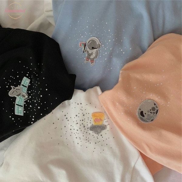 cartoon embroidery t shirts women harajuku simple t shirt sweet casual girls diamond loose tees short sleeve korean student, White
cartoon embroidery t shirts women harajuku simple t shirt sweet casual girls diamond loose tees short sleeve korean student, White
