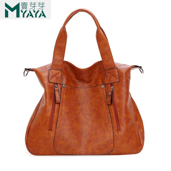 maiyaya vintage leather large capacity handbags for women 2019 casual totes bag ladies fashion shouder bags mummy bag sac a main
maiyaya vintage leather large capacity handbags for women 2019 casual totes bag ladies fashion shouder bags mummy bag sac a main