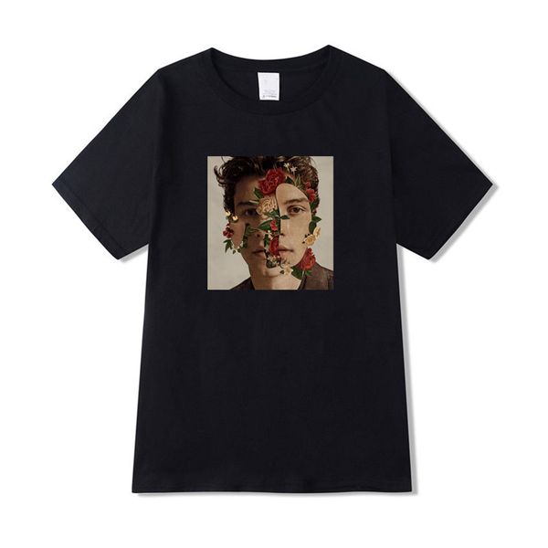 summer multi-color t-shirt shawn mendes men funny printed short-sleeved t-shirt summer hip hop casual tees streetwear, White;black
summer multi-color t-shirt shawn mendes men funny printed short-sleeved t-shirt summer hip hop casual tees streetwear, White;black