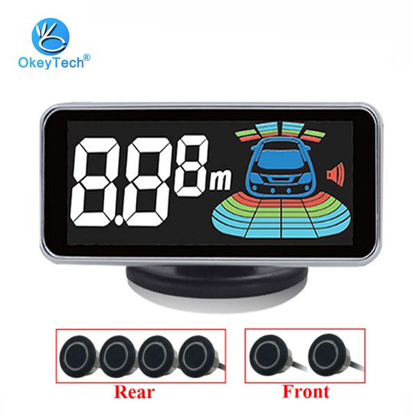 okeytech 6 sensors car lcd parking sensor kit display for all cars parking assistance alarm system reversing
okeytech 6 sensors car lcd parking sensor kit display for all cars parking assistance alarm system reversing