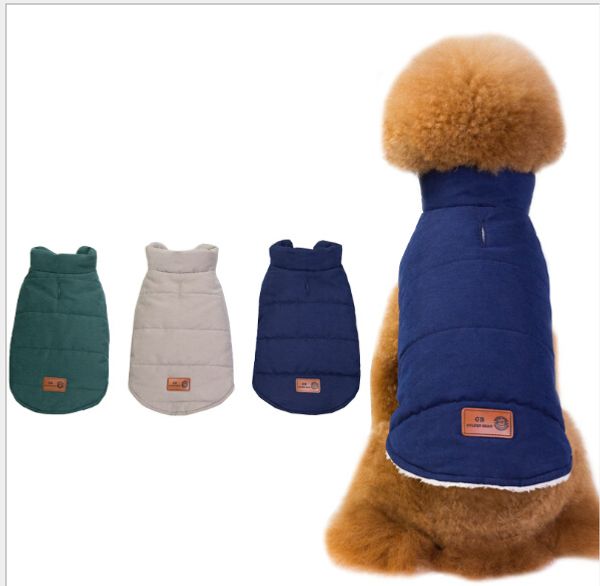 2020 autumn and winter new pet supplies pet clothes pet cotton solid color thick teddy dog cotton coat dog vest
2020 autumn and winter new pet supplies pet clothes pet cotton solid color thick teddy dog cotton coat dog vest