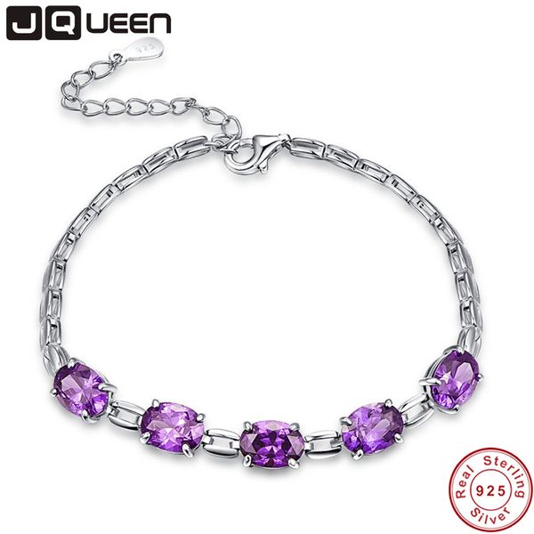 jqueen 7.01g silver bracelet oval cut purple amethyst s925 charm bracelet for women fine jewelry pulseira feminina, Golden;silver
jqueen 7.01g silver bracelet oval cut purple amethyst s925 charm bracelet for women fine jewelry pulseira feminina, Golden;silver