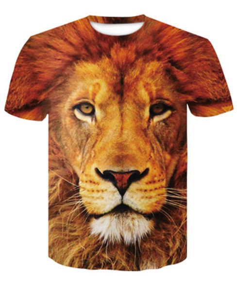 new fashion lion 3d printed t shirt animal pattern summer short sleeve round neck tees men's tshirt ypf602, White;black
new fashion lion 3d printed t shirt animal pattern summer short sleeve round neck tees men's tshirt ypf602, White;black