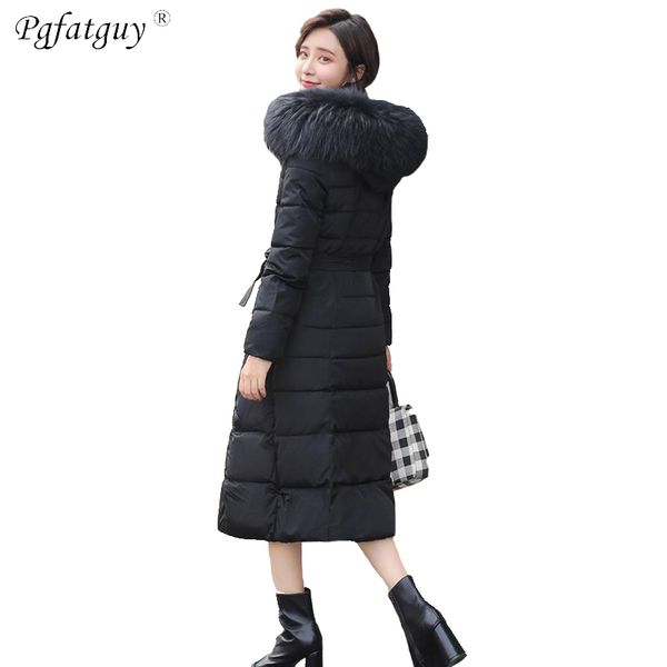 large size m-xxxl women parkas 2018 new winter x-long parkas loose thick warm cotton padded ladies winter outerwear coats, Black
large size m-xxxl women parkas 2018 new winter x-long parkas loose thick warm cotton padded ladies winter outerwear coats, Black