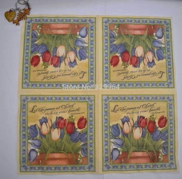 table napkin -grade tulips paper flower festive & party tissue napkins decoupage decoration 33cm*33cm 20 pcs/lot
table napkin -grade tulips paper flower festive & party tissue napkins decoupage decoration 33cm*33cm 20 pcs/lot