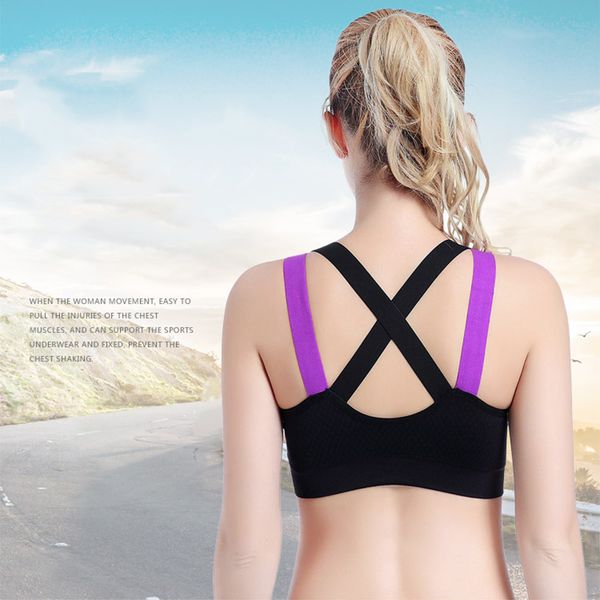 women push up seamless sports bra back closure high impact workout sport crop fitness wear for yoga gym brassiere sportswear, White;black
women push up seamless sports bra back closure high impact workout sport crop fitness wear for yoga gym brassiere sportswear, White;black