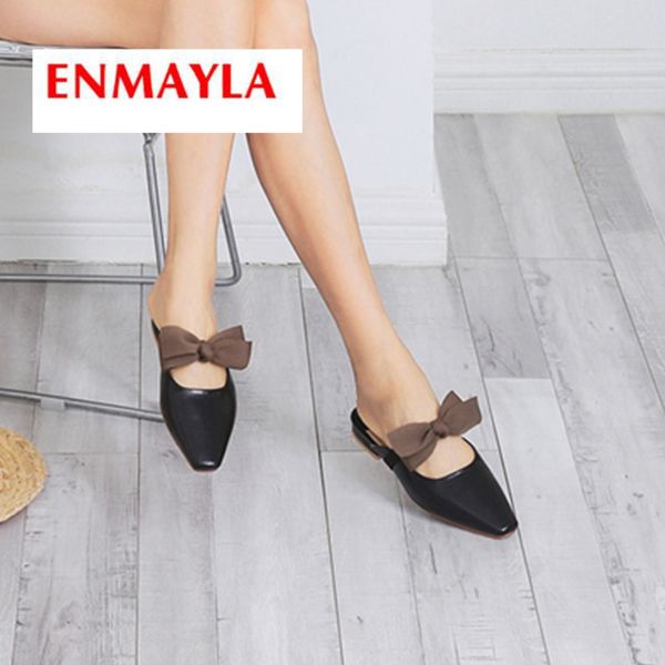 enmayla 2019 new arrival women solid spring/autumn outside slippers basic butterfly-knot womens slippers size 34-43 ly2272, Black
enmayla 2019 new arrival women solid spring/autumn outside slippers basic butterfly-knot womens slippers size 34-43 ly2272, Black