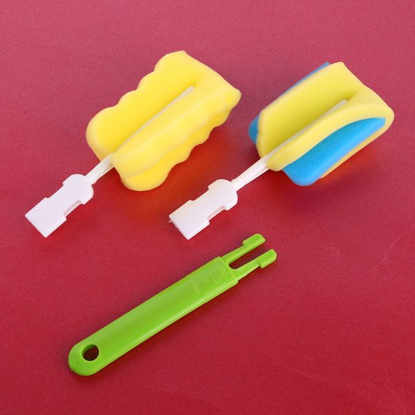 Baby Milk Feeding Bottle Brush Handly Portable Nylon and Sponge Tube Cleaner baby bottle brush 360 Rotation bottlebrush Sponge
Baby Milk Feeding Bottle Brush Handly Portable Nylon and Sponge Tube Cleaner baby bottle brush 360 Rotation bottlebrush Sponge