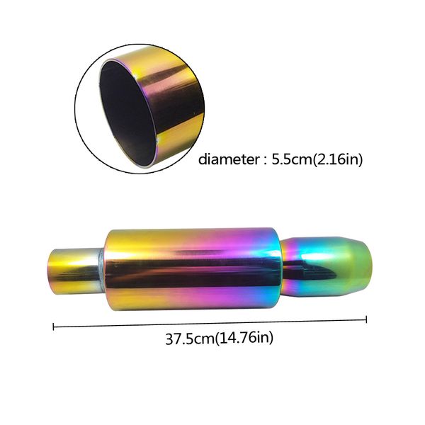 universal car auto exhaust muffler tip stainless steel pipe chrome trim modified car rear tail throat liner accessories
universal car auto exhaust muffler tip stainless steel pipe chrome trim modified car rear tail throat liner accessories