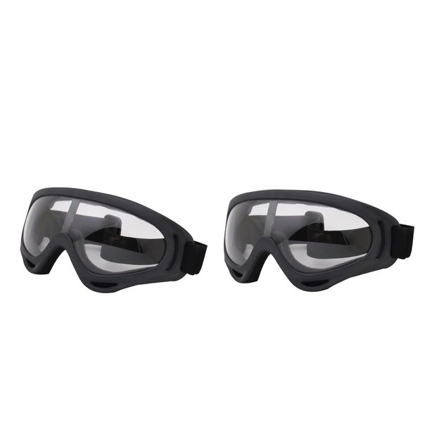 2x outdoor riding glasses motorbike impact goggles ski goggles transparent
2x outdoor riding glasses motorbike impact goggles ski goggles transparent