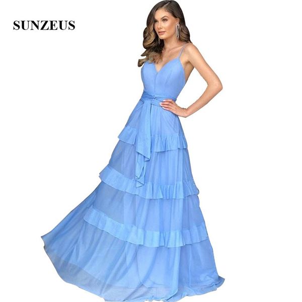 2020 wedding bridesmaid dress floor length long blue chiffon party dress with ruffles a-line spaghetti straps wedding guest gown, White;pink
2020 wedding bridesmaid dress floor length long blue chiffon party dress with ruffles a-line spaghetti straps wedding guest gown, White;pink