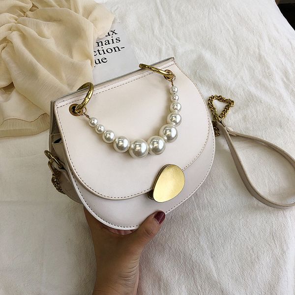 saddle pearl tote crossbody bag for women 2019 quality leather luxury handbags designer ladies hand chain shoulder messenger bag
saddle pearl tote crossbody bag for women 2019 quality leather luxury handbags designer ladies hand chain shoulder messenger bag