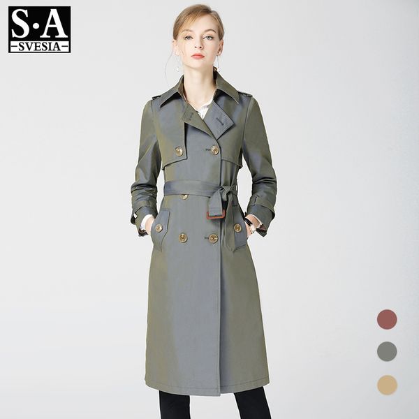 women's windbreaker 2020 spring new style british style dignified atmosphere loose women trench coats jackets, Tan;black
women's windbreaker 2020 spring new style british style dignified atmosphere loose women trench coats jackets, Tan;black