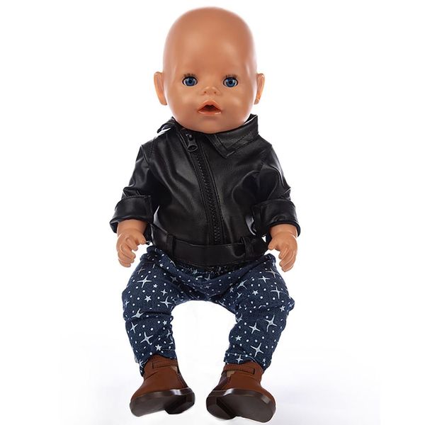 3pcs in 1, shirts+jacket+pants fasshion suits for 43cm baby doll 17 inch doll clothes,doll accessories
3pcs in 1, shirts+jacket+pants fasshion suits for 43cm baby doll 17 inch doll clothes,doll accessories