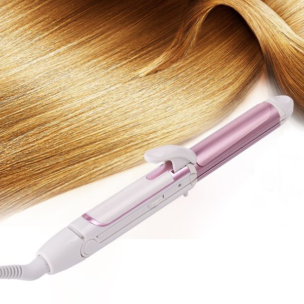 3 in 1 hair straightener eu plug hair curling iron multifunction corrugated flat iron corn plate heated roller, Black
3 in 1 hair straightener eu plug hair curling iron multifunction corrugated flat iron corn plate heated roller, Black