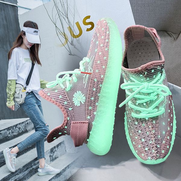noctilucent lighted sole knitted coconut shoes women's 2020 sports shoes women's star father leisure running fashion
noctilucent lighted sole knitted coconut shoes women's 2020 sports shoes women's star father leisure running fashion